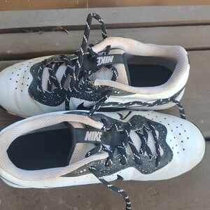 Nike Alpha Huarache 4 Keystone Low Kids Baseball Cleats DJ6525-106 4.5Y